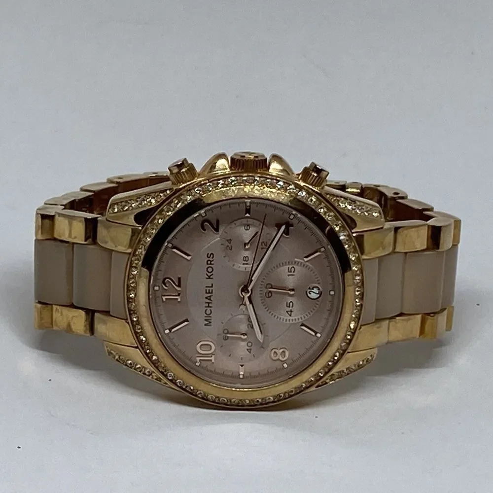 Michael Kors Blair MK5943 Women's Stainless Steel Analog Dial Quartz Watch JK471 - Picture 7 of 12